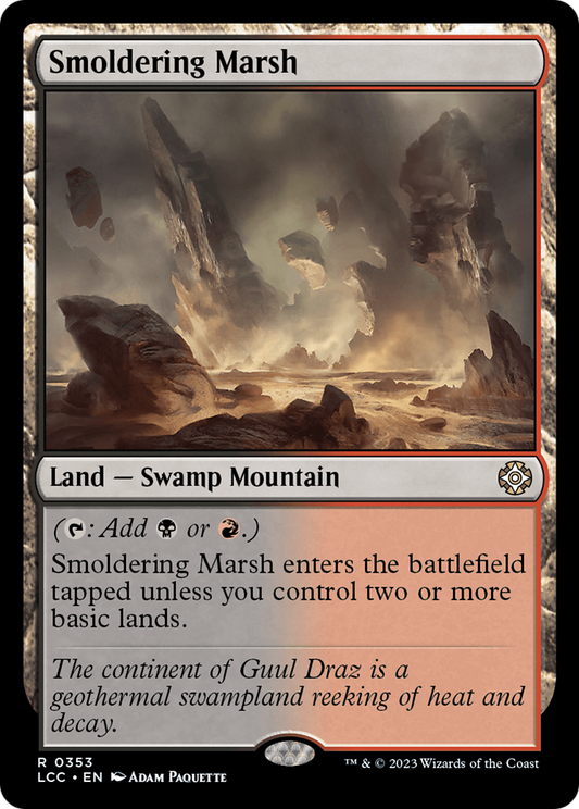 Smoldering Marsh (LCC) #353 [EN/N]