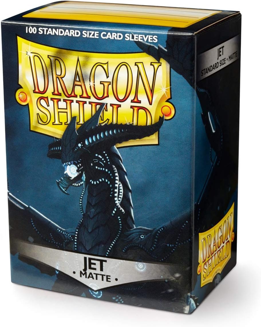 Dragon Shield Matte Sleeves - Jet (100-Pack)