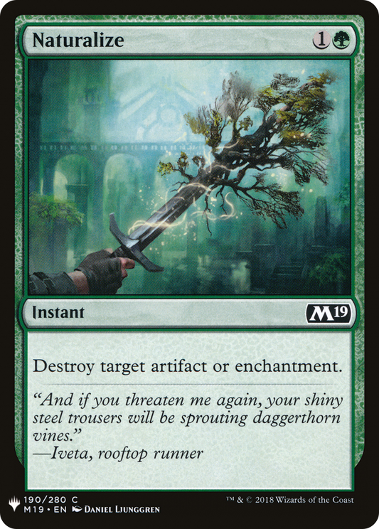 Naturalize (PLST) #M19-190 [EN/N]