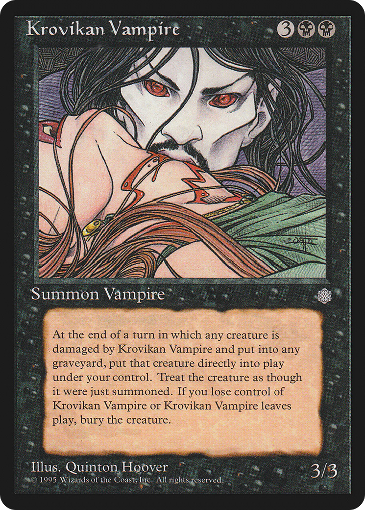 Krovikan Vampire (ICE) #141 [EN/N]