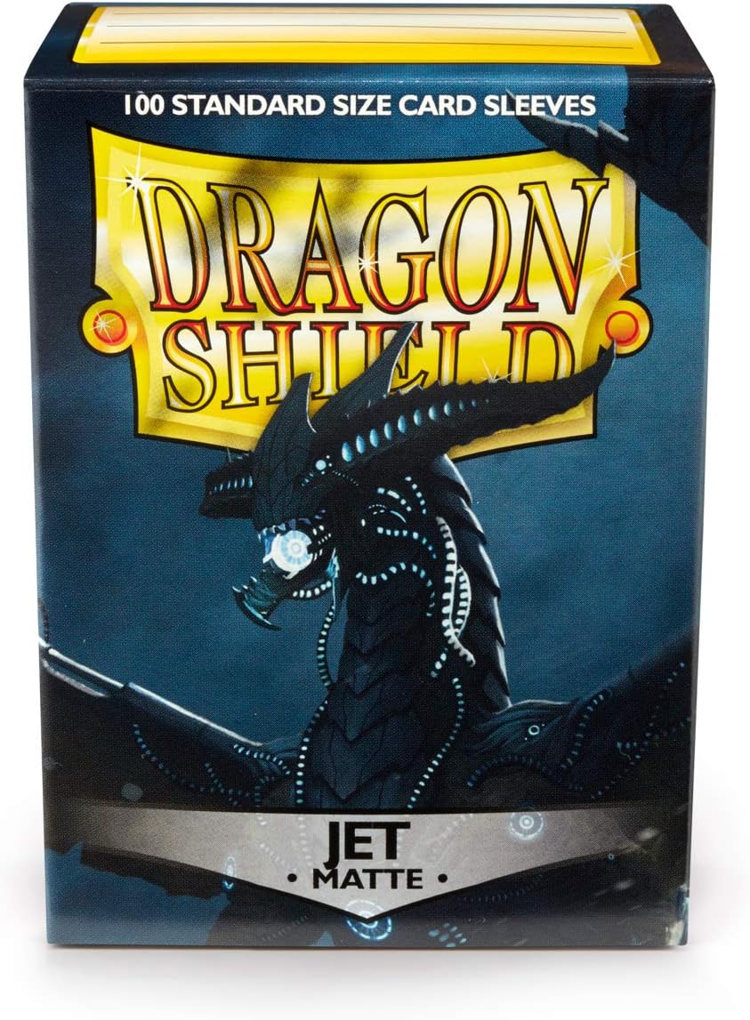 Dragon Shield Matte Sleeves - Jet (100-Pack)