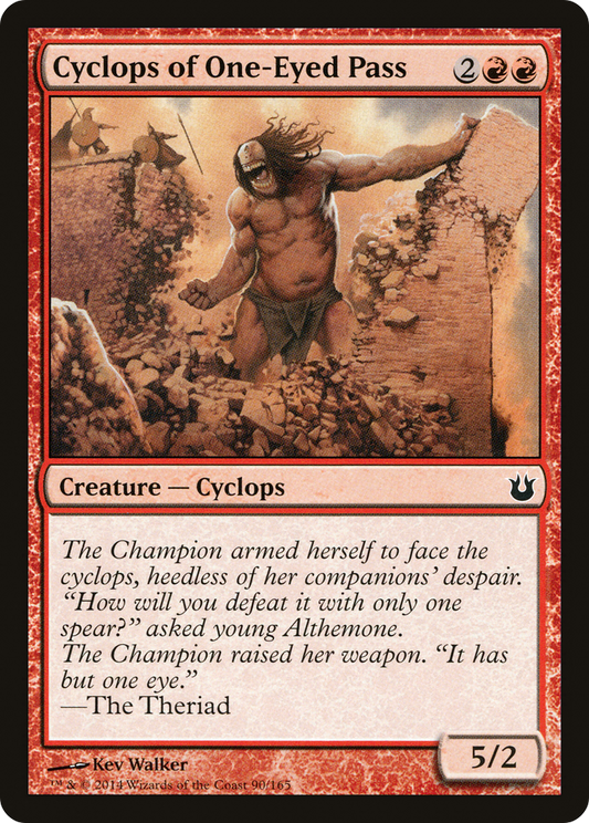 Cyclops of One-Eyed Pass (BNG) #90 [EN/N]