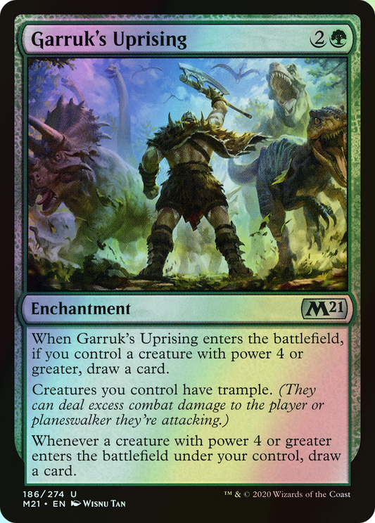 Garruk's Uprising (M21) #186 [EN/F] s/o
