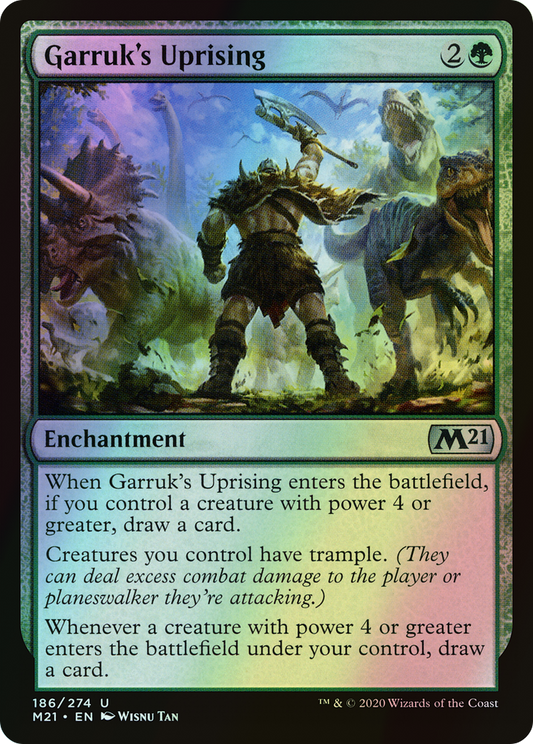 Garruk's Uprising (M21) #186 [EN/F] s/o