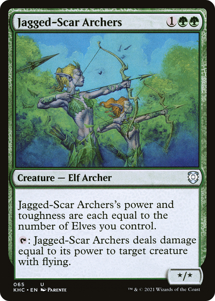 Jagged-Scar Archers (KHC) #65 [EN/N]