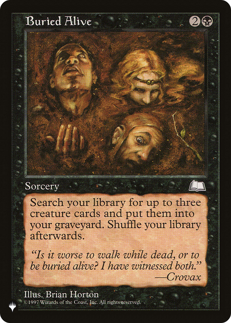 Buried Alive (PLST) #WTH-63 [EN/N]