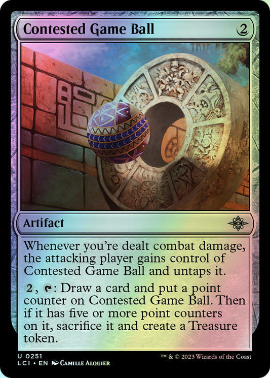 Contested Game Ball (LCI) #251 [EN/F]