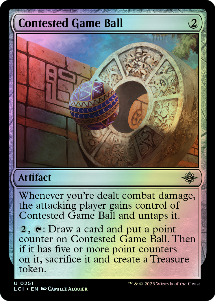 Contested Game Ball (LCI) #251 [EN/F]
