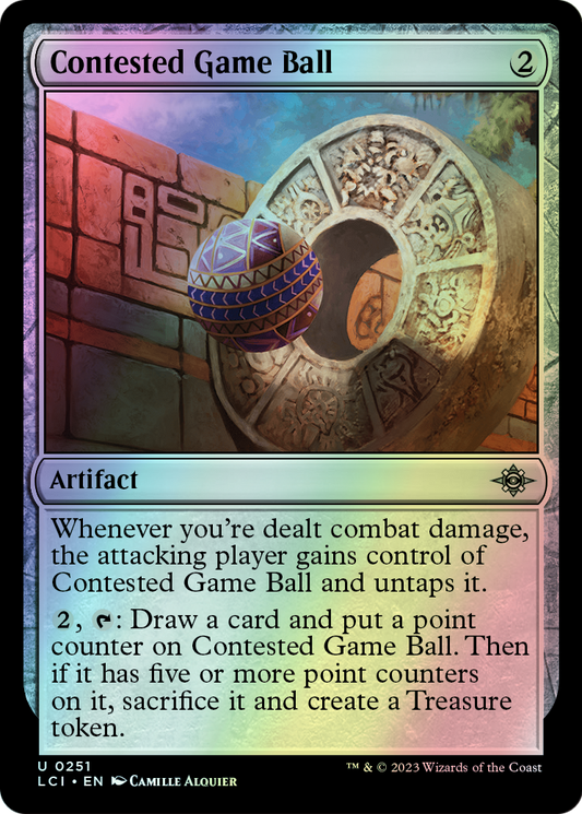 Contested Game Ball (LCI) #251 [EN/F]