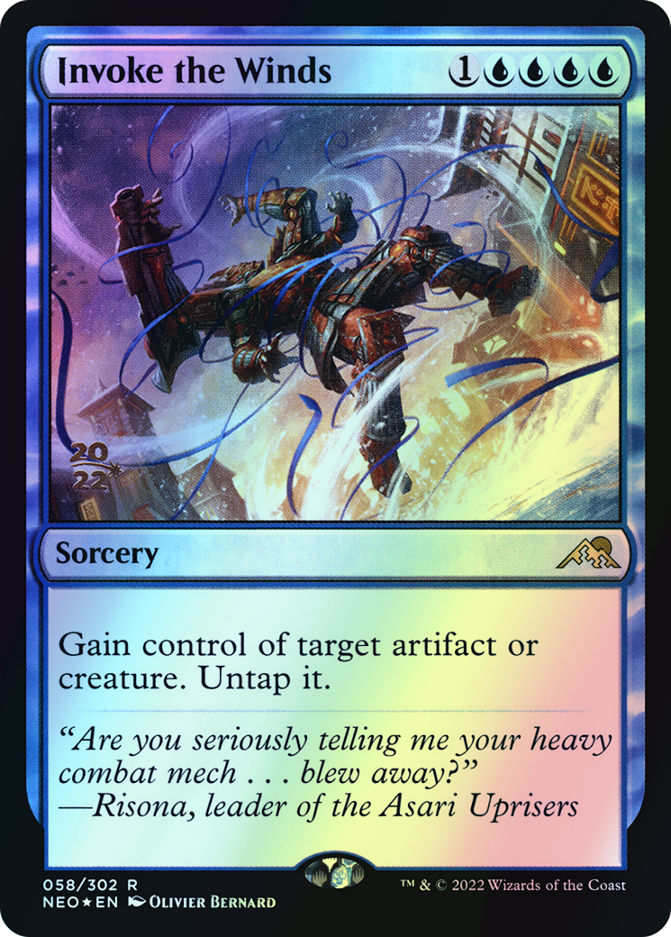 Invoke the Winds (PNEO) #58s [EN/F]
