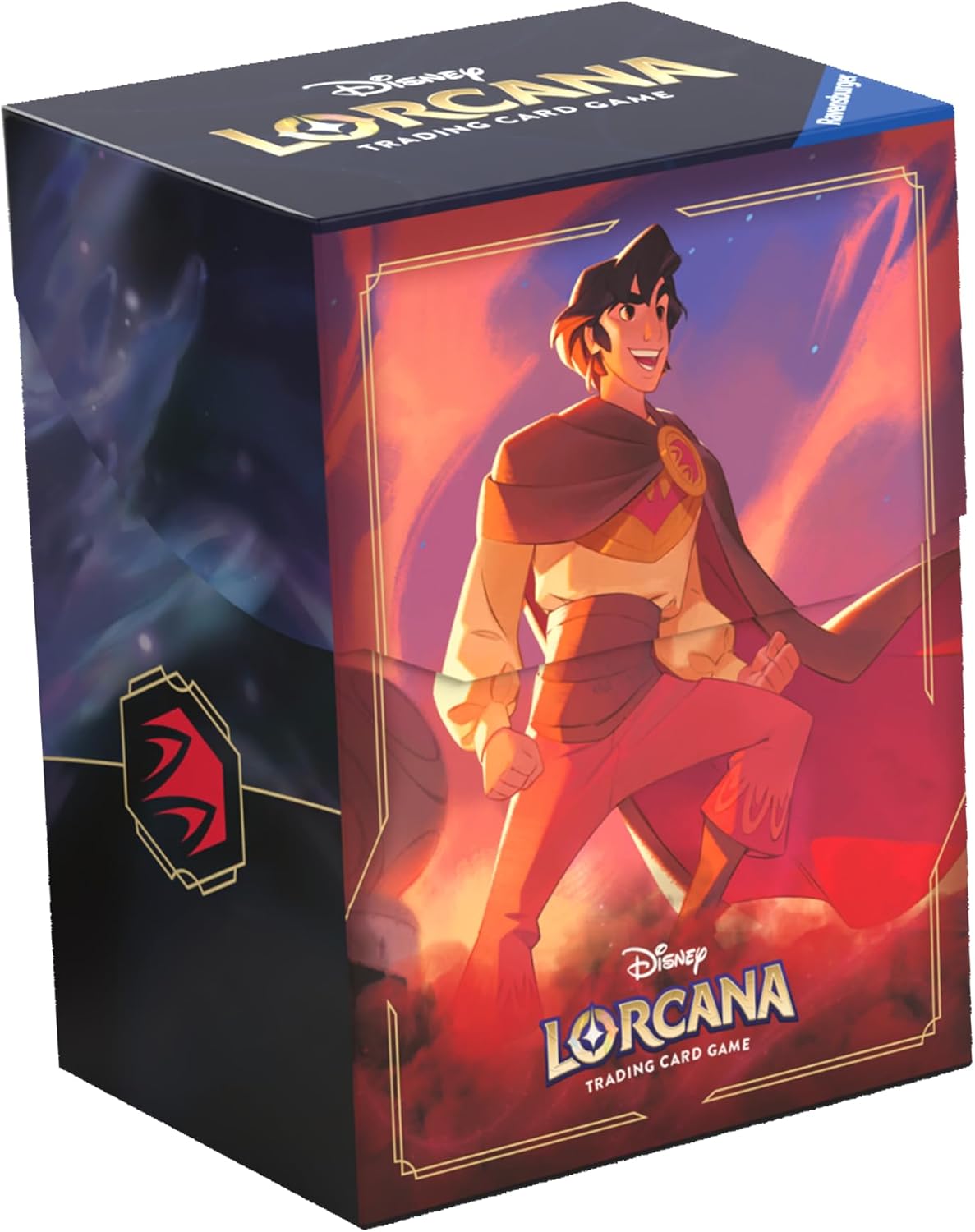 Lorcana TCG Deck Box: Aladdin – Heroic Outlaw (80 Cards)
