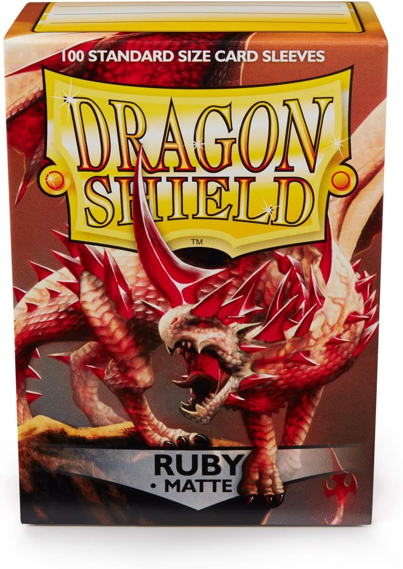 Dragon Shield Matte Sleeves - Ruby (100-Pack)
