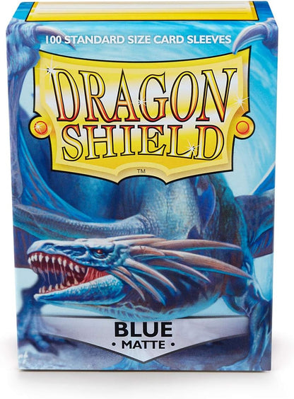 Dragon Shield Matte Sleeves - Blue (100-Pack)