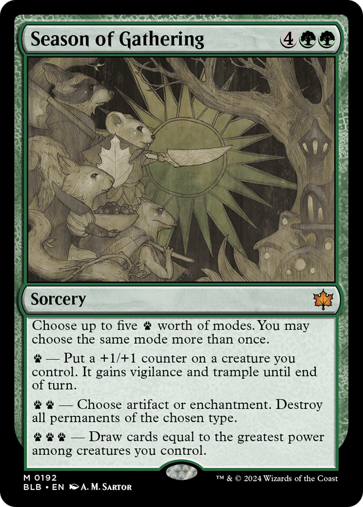 Season of Gathering (BLB) #192 [EN/N]