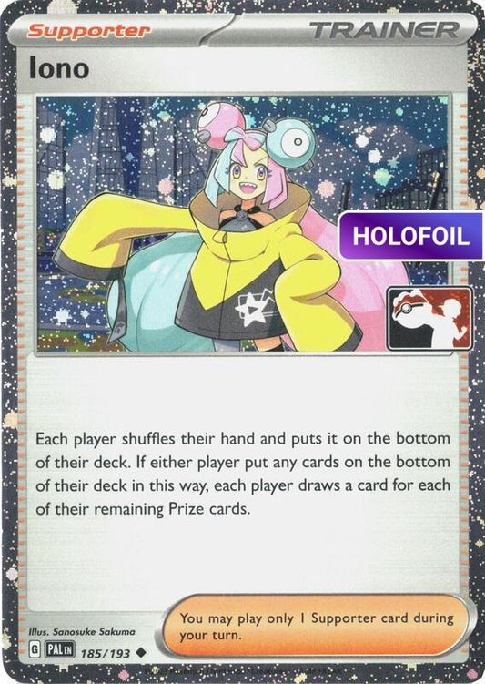 Iono - 185/193 (Cosmos Holo) (PPSC) #185_V4 [EN/H]
