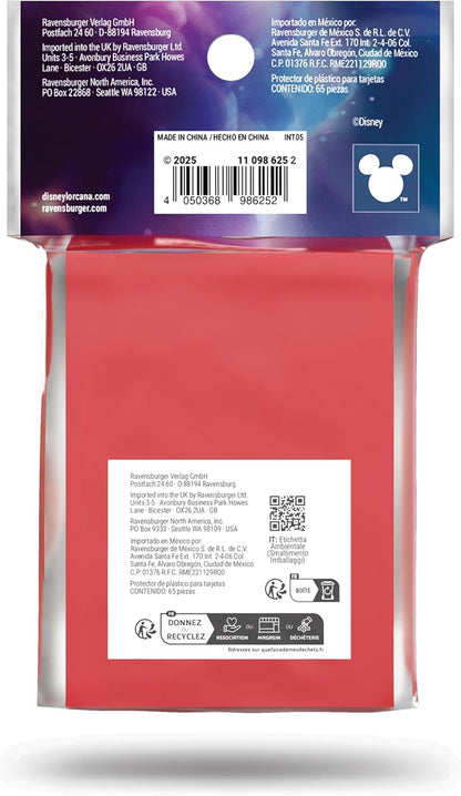 Lorcana TCG Card Sleeve Pack - Goofy, Max, & Powerline (65 Sleeves)