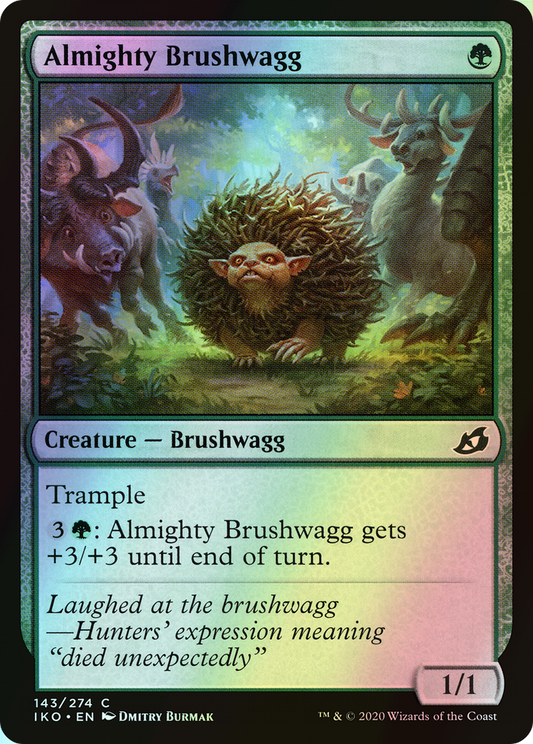 Almighty Brushwagg (IKO) #143 [EN/F]