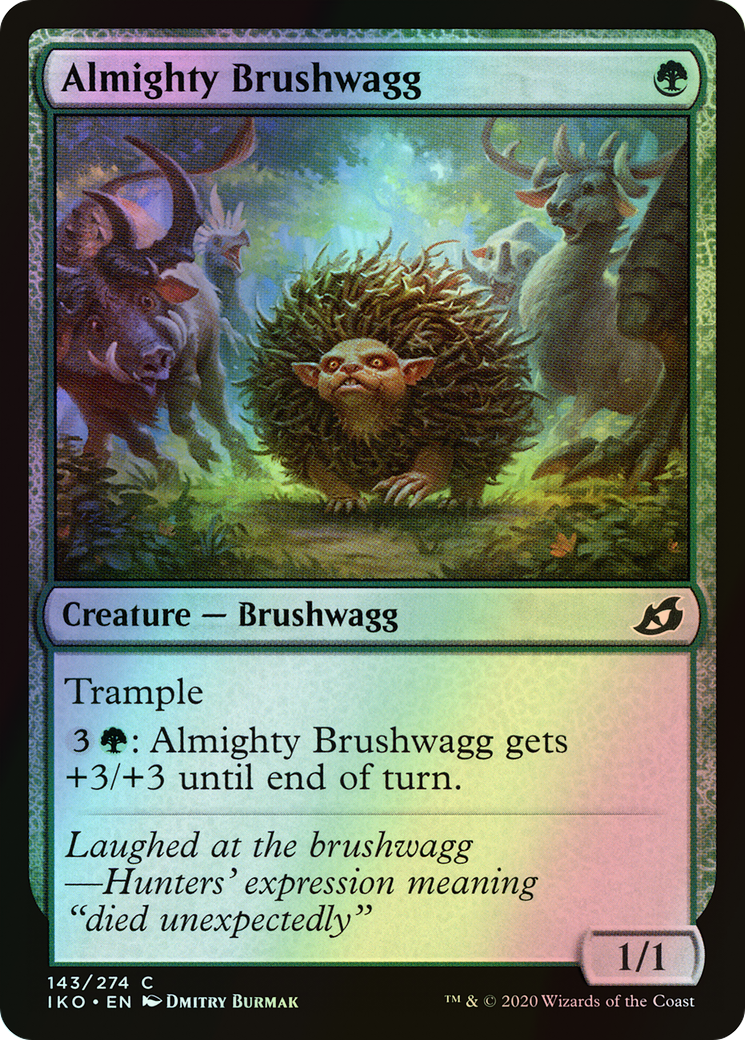 Almighty Brushwagg (IKO) #143 [EN/F]