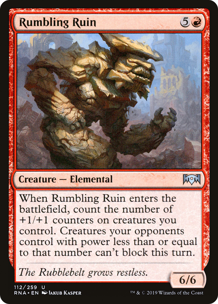 Rumbling Ruin (RNA) #112 [EN/N]