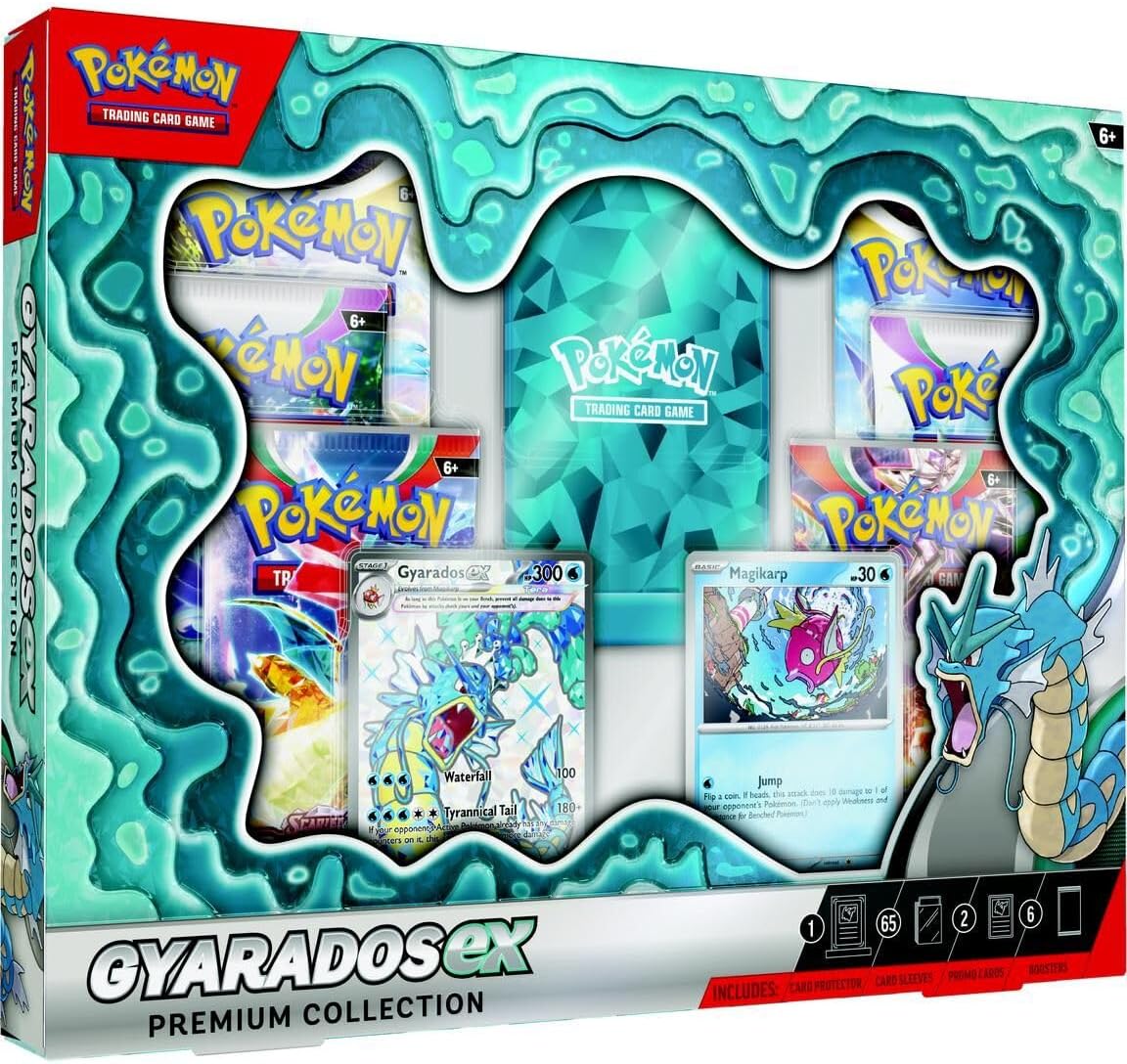 Pokémon Gyarados EX Premium Collection Box (limit 1 per customer)