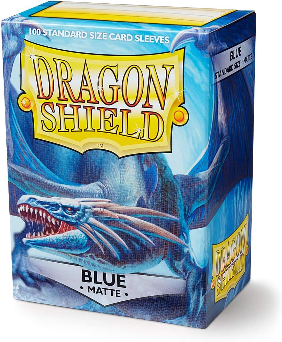 Dragon Shield Matte Sleeves - Blue (100-Pack)