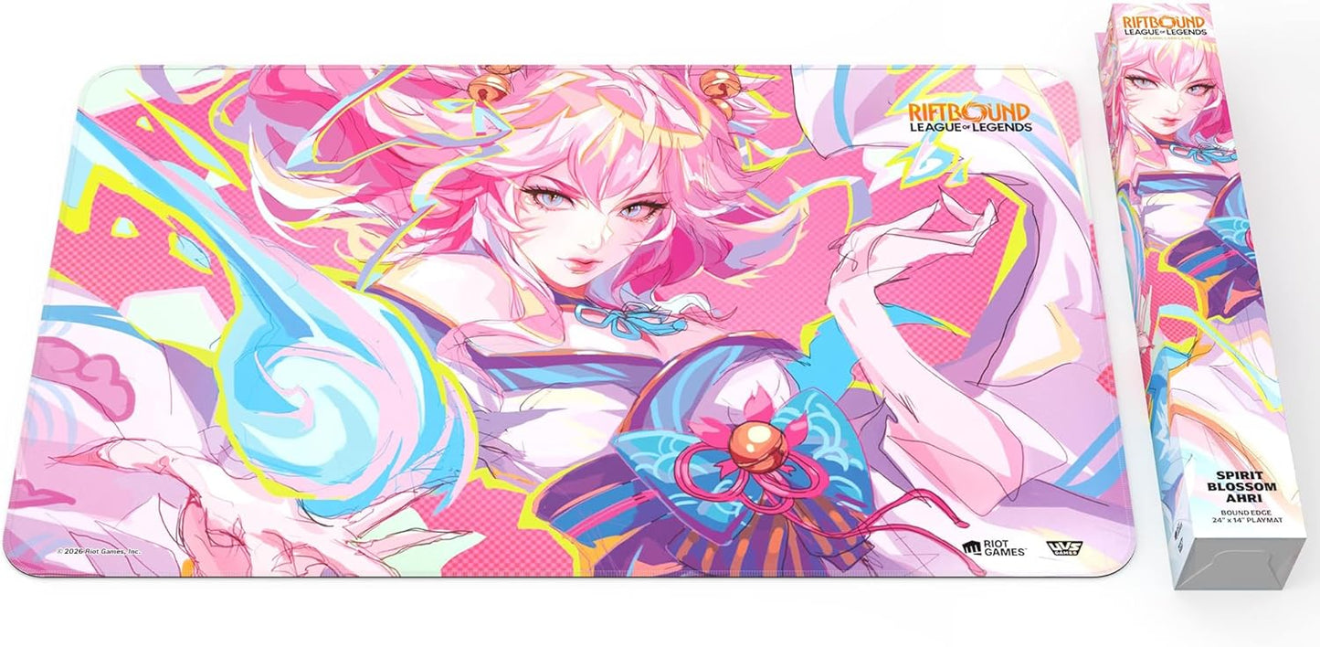 Riftbound Playmat: Spiritforged Spirit Blossom Ahri