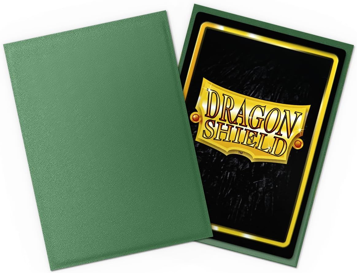 Dragon Shield Sleeves – Matte NonGlare Forest Green (100-Pack)
