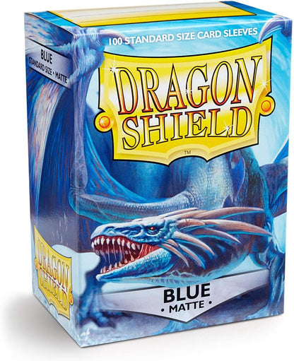 Dragon Shield Matte Sleeves - Blue (100-Pack)