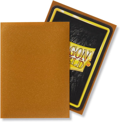 Dragon Shield Matte Sleeves - Gold (100-Pack)