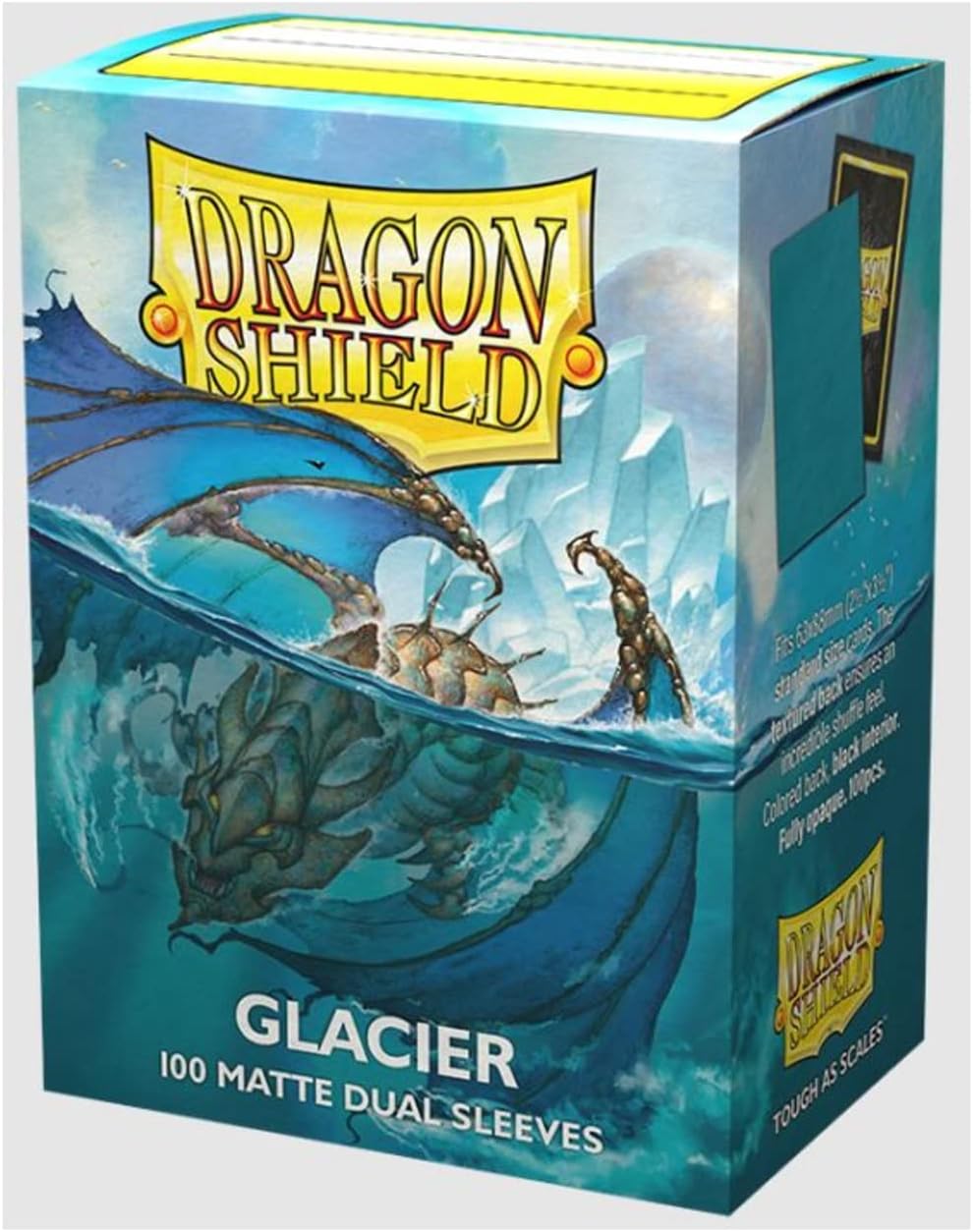 Dragon Shield Dual Matte Standard Sleeves - Glacier (100-Pack)