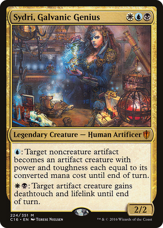Sydri, Galvanic Genius (C16) #224 [EN/N] s/o