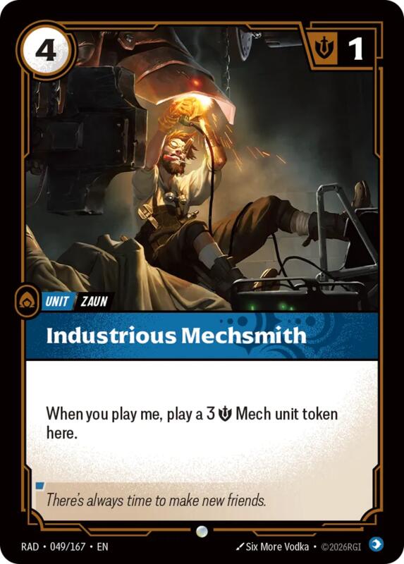Industrious Mechsmith (RAD) #049 [EN/N]
