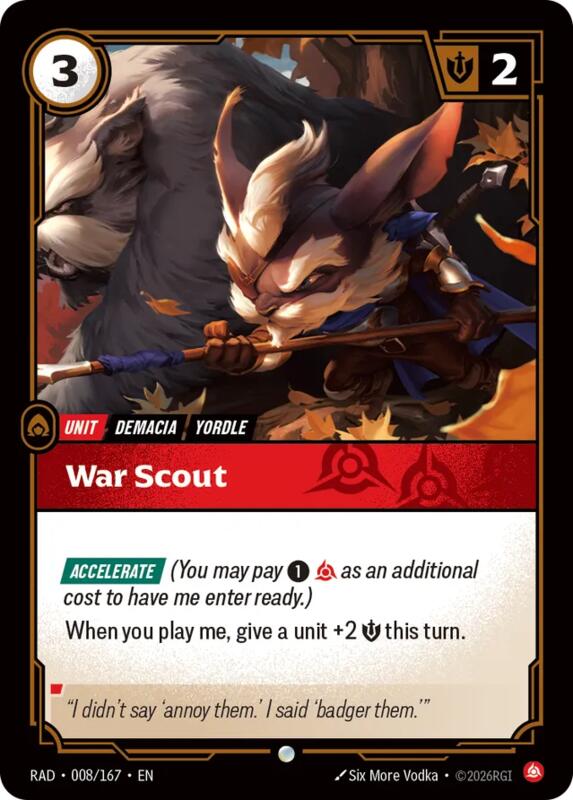 War Scout (RAD) #008 [EN/N]