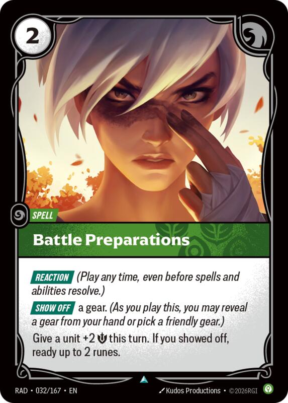 Battle Preparations (RAD) #032 [EN/N]