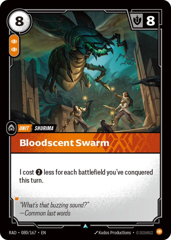 Bloodscent Swarm (RAD) #080 [EN/N]