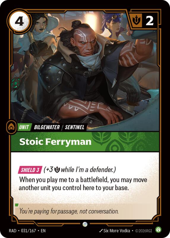 Stoic Ferryman (RAD) #031 [EN/N]