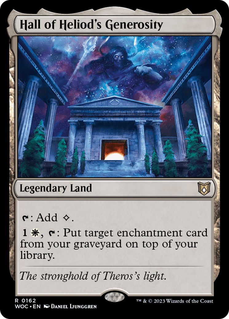 Hall of Heliod's Generosity (WOC) #162 [EN/N] s/o