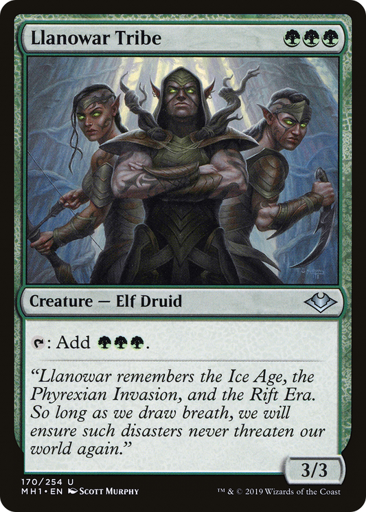 Llanowar Tribe (MH1) #170 [EN/N]