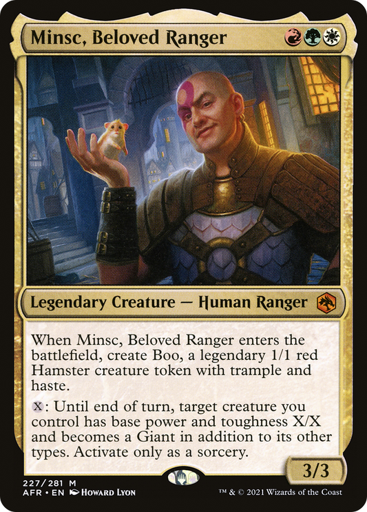 Minsc, Beloved Ranger (AFR) #227 [EN/N]