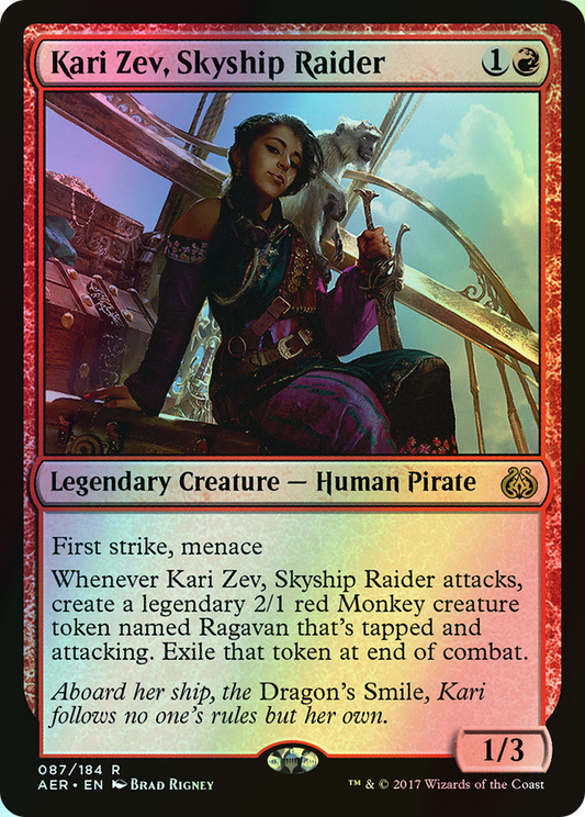 Kari Zev, Skyship Raider (AER) #87 [EN/F]