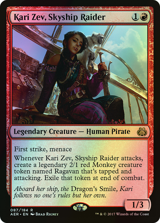 Kari Zev, Skyship Raider (AER) #87 [EN/F] s/o