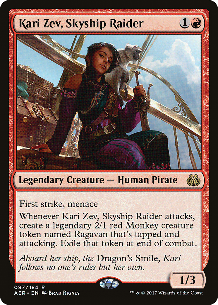 Kari Zev, Skyship Raider (AER) #87 [EN/N]
