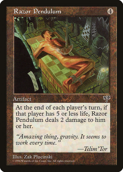 Razor Pendulum (MIR) #317 [EN/N]