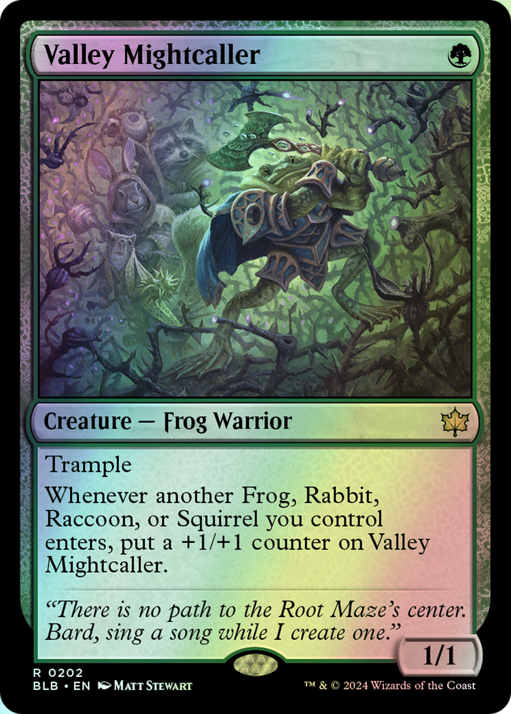 Valley Mightcaller (BLB) #202 [EN/F]
