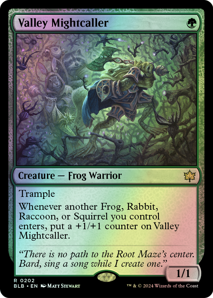 Valley Mightcaller (BLB) #202 [EN/F]