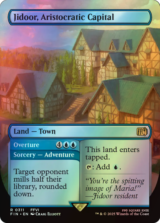 Jidoor, Aristocratic Capital // Overture (FIN) #311 [EN/F]