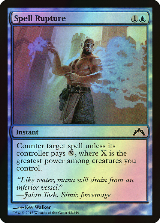 Spell Rupture (GTC) #52 [EN/F] s/o
