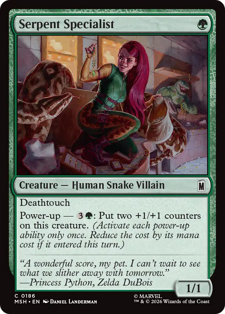 Serpent Specialist (MSH) #186 [EN/N]
