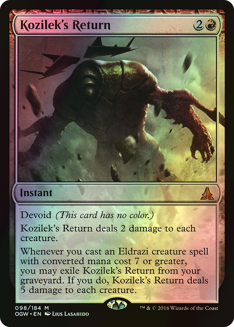Kozilek's Return (OGW) #98 [EN/F] s/o
