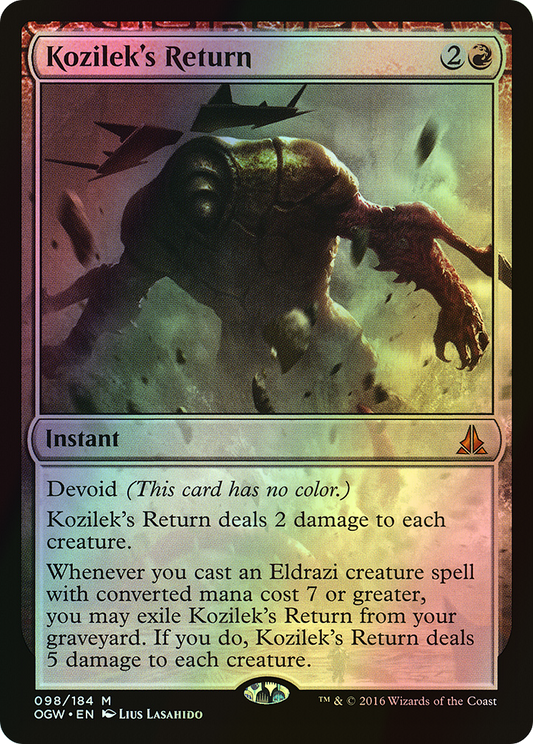 Kozilek's Return (OGW) #98 [EN/F]